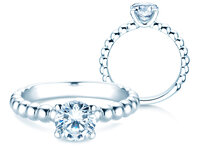 Engagement ring Classic Beads