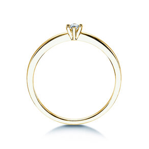 Engagement ring Classic Petite in yellow gold