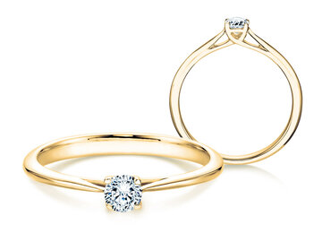 Engagement ring Delight in yellow gold