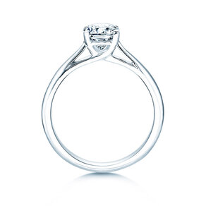 Engagement ring Delight in 14K white gold with lab-grown diamond 2.50ct E/VS
