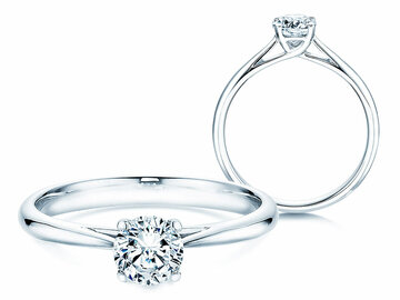 Engagement ring Delight in white gold