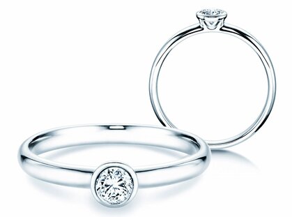 Engagement ring Eternal in platinum