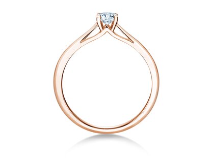Engagement ring Heaven 4 in rose gold
