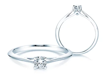 Desprecio Amedrentador entre Quarter-carat engagement rings with 0,25 carat diamond