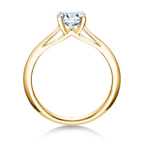 Engagement ring Heaven 4 in 9K yellow gold with diamond 1.00ct H/SI
