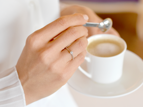 Engagement ring Heaven 4 in silver 925/- with lab-grown diamond 0.15ct E/VS