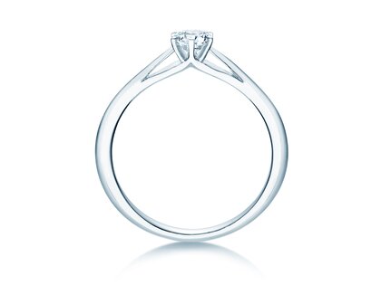 Engagement ring Heaven 6 in 18K white gold with diamond 0.30ct G/SI