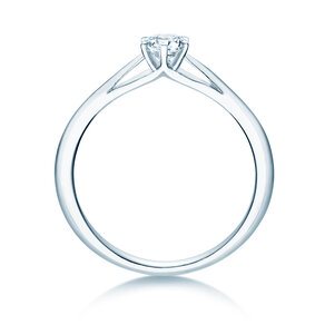 Engagement ring Heaven 6 in 18K white gold with diamond 0.30ct G/SI
