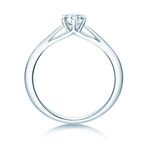 Engagement ring Heaven 6 in platinum 950/- with diamond 0.40ct G/SI