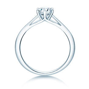 Engagement ring Heaven 6 in 9K white gold with diamond 0.60ct H/SI