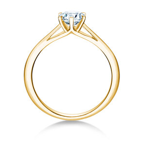 Engagement ring Heaven 6 in 14K yellow gold with diamond 0.60ct G/SI