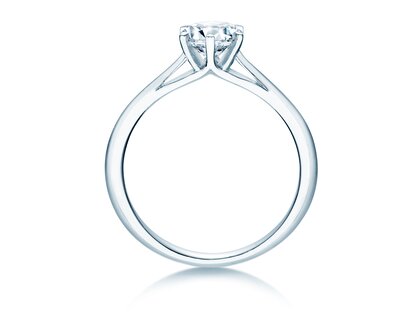 Engagement ring Heaven 6 in 9K white gold with diamond 0.75ct G/SI