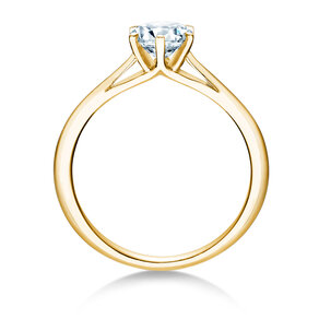Engagement ring Heaven 6 in 9K yellow gold with diamond 0.75ct G/SI