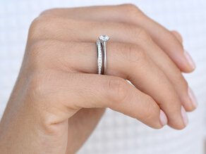 Engagement ring Heaven 6 in rose gold