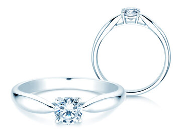 Engagement ring Joy in white gold