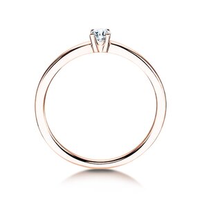 Engagement ring Modern Petite in rose gold