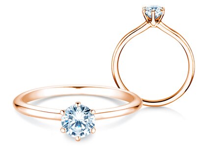 Engagement ring Royal in rose gold