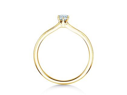 Engagement ring Royal in yellow gold