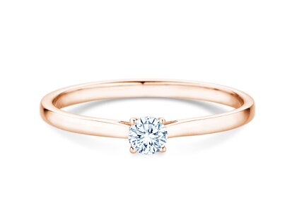Engagement ring Surprise in rose gold