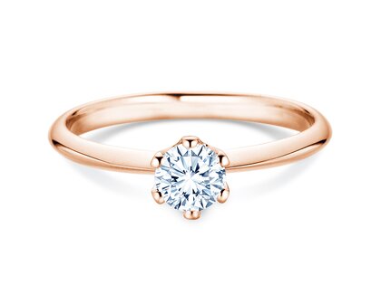 Engagement ring The One in rose gold
