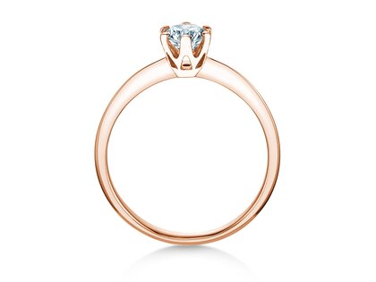 Engagement ring The One in rose gold