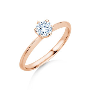 Engagement ring The One in rose gold