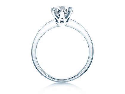 Engagement ring The One in 9K white gold with diamond 1.00ct G/SI