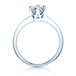 Engagement ring The One in 9K white gold with diamond 1.00ct G/SI