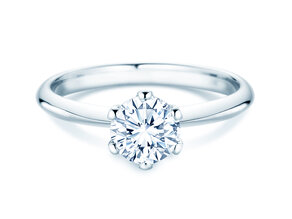 Engagement ring The One in 9K white gold with diamond 1.00ct G/SI