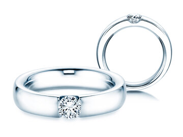 Engagement ring Destiny in platinum