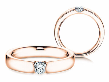 Engagement ring Destiny in rose gold