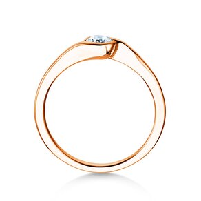 Engagement ring Touch in rose gold