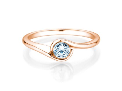 Engagement ring Touch in rose gold