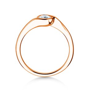 Engagement ring Touch in rose gold