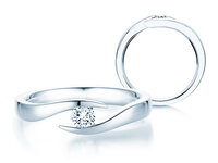 Engagement ring Twist