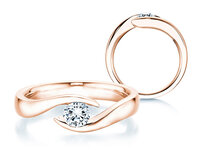 Engagement ring Twist