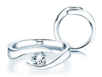Engagement ring Twist