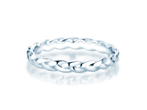 Engagement ring Pony in silver 925/- polished
