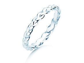 Engagement ring Pony in silver 925/- polished