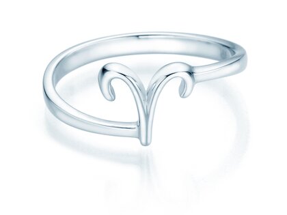 Zodiac ring Aries in silver 925/-