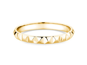 Engagement ring Trinity in 14K yellow gold polished