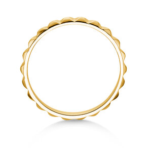 Engagement ring Trinity in 14K yellow gold polished