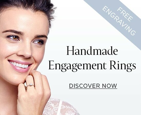 Diamond engagement ring from 129 € with free engraving – discover now